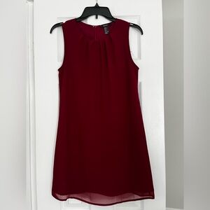 Forever 21 Deep Red dress